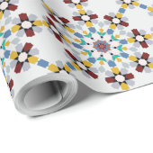Moroccan Zelije!Moroccan Zellige Geschenkpapier (Rolleneckpunkt)