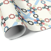 Moroccan Zelije!Moroccan Zellige Geschenkpapier (Rolleneckpunkt)