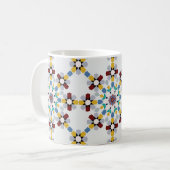 Moroccan Zelije!Moroccan Zellige Kaffeetasse (Vorderseite Links)