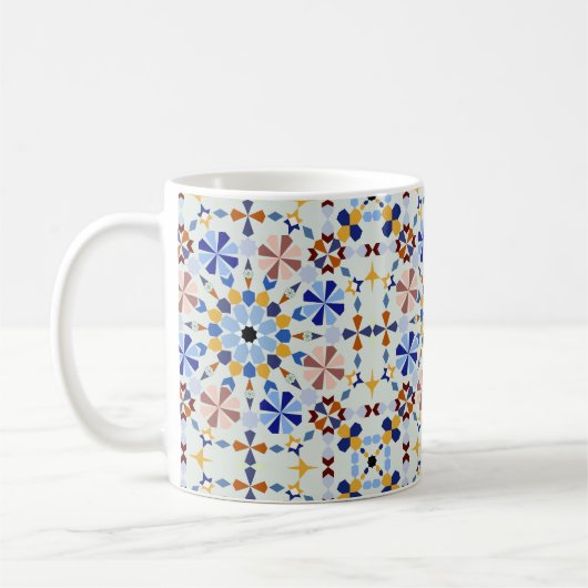 Moroccan Zelije!Moroccan Zellige Kaffeetasse (Links)