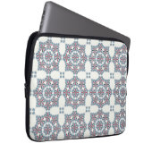 Moroccan Zelije!Moroccan Zellige Laptopschutzhülle (Vorne Rechts)