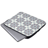 Moroccan Zelije!Moroccan Zellige Laptopschutzhülle (Vorne Knopf)