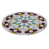 Moroccan Zelije!Moroccan Zellige Schneidebrett (Ecke)