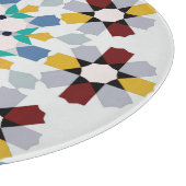 Moroccan Zelije!Moroccan Zellige Schneidebrett (Ecke)