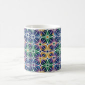 Moroccan Zellige Geometric Tile Pattern  Kaffeetasse (Mittel)