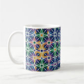 Moroccan Zellige Geometric Tile Pattern  Kaffeetasse (Links)