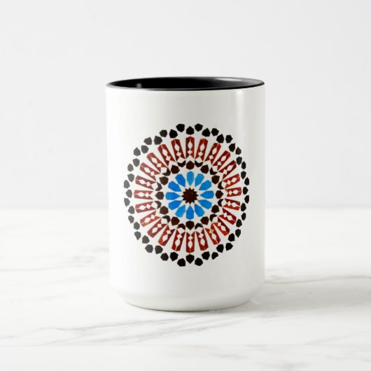 Moroccan Zellige Harmony Tasse (Zentrum)