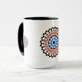 Moroccan Zellige Harmony  Tasse (Vorderseite Links)