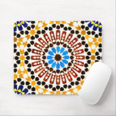 Moroccan Zellige Inspiration Mousepad (Mit Mouse)