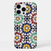 Moroccan Zellige Phone Case – Traditional Tile Pat iPhone Hülle (Rückseite)