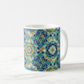 Moroccan Zellige Tile Pattern Kaffeetasse (VorderseiteRechts)