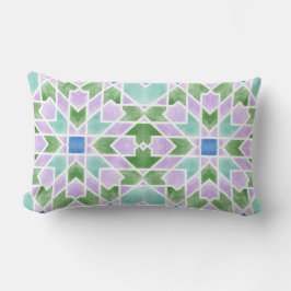 Moroccan Zellij Decorative Pillow Lendenkissen