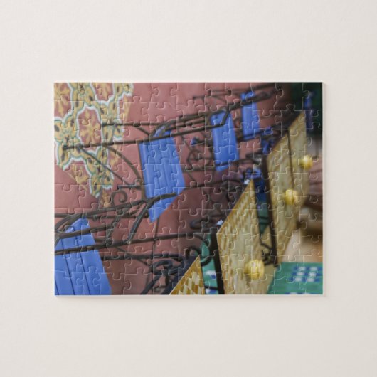 MOROCCO, Casablanca: Ancienne (alte) Medina, Puzzle (Horizontal)