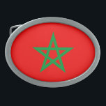 morocco country flag symbol star ovale gürtelschnalle<br><div class="desc">morocco country flag symbol star</div>