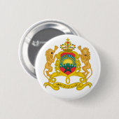 Morocco-Emblem Button (Vorne & Hinten)
