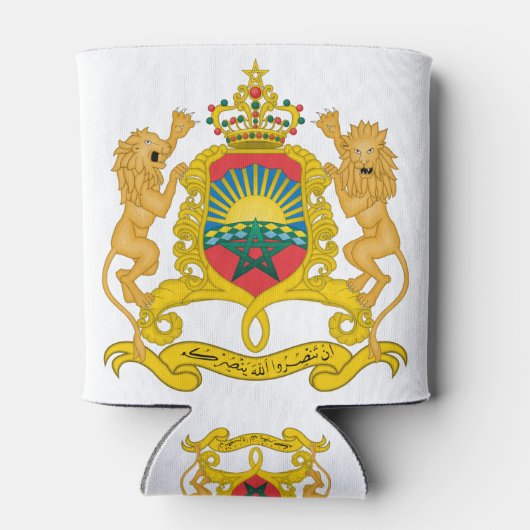 Morocco-Emblem Dosenkühler (Rückseite)