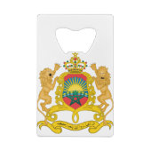 Morocco-Emblem Geldbeutel Flaschenöffner (Rückseite)