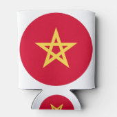 Morocco Flag Dosenkühler (Rückseite)