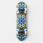Morocco Flag Star Red Custom Graphic Professional  Skateboard (Vorderseite)