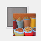 Morocco-Gewürze Magnet (Vorderseite/Rückseite)