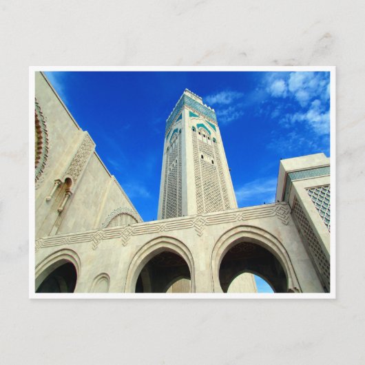 Morocco hassan postkarte (Vorderseite)