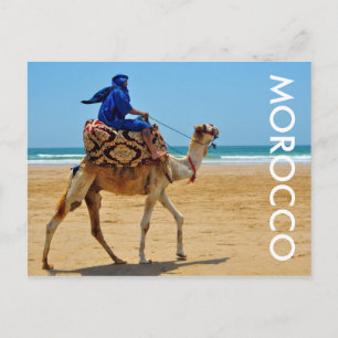 Morocco-Karab-Rivierstrand am Kamm Postkarte