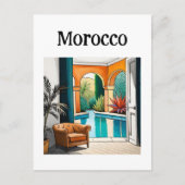 Morocco Marrakech Postkarte (Vorderseite)