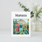 Morocco Marrakech Postkarte (Stehend Vorderseite)