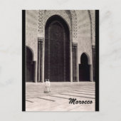 Morocco-Moschee Postkarte (Vorderseite)