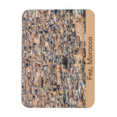 Morocco Old Medina in Fez Magnet (Vertikal)