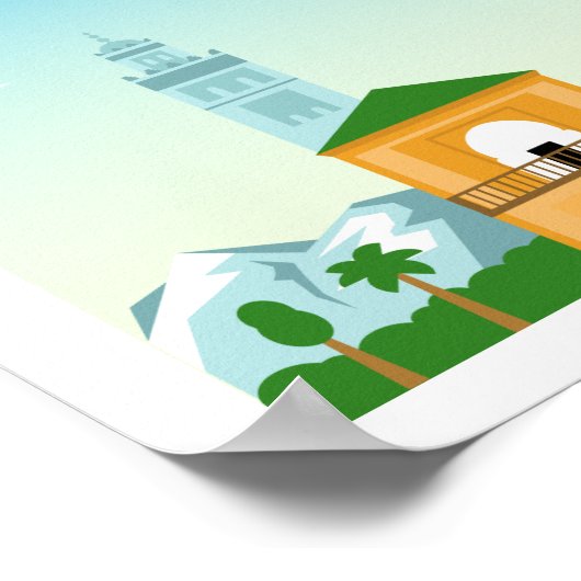 Morocco Poster (Ecke)