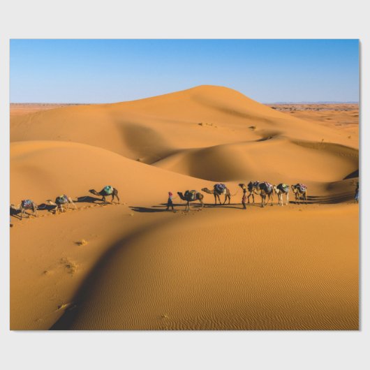 MOROCCO SAHARA GESCHENKPAPIER (Flach)
