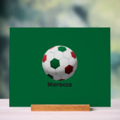 Morocco Soccer Acrylschild (Neutral)