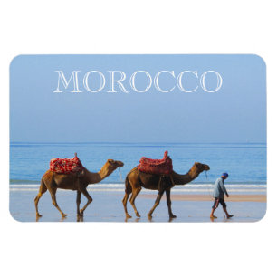Morocco-Strandkamele Magnet