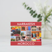 Morocco Szenen Marrakesh Postkarte (Stehend Vorderseite)