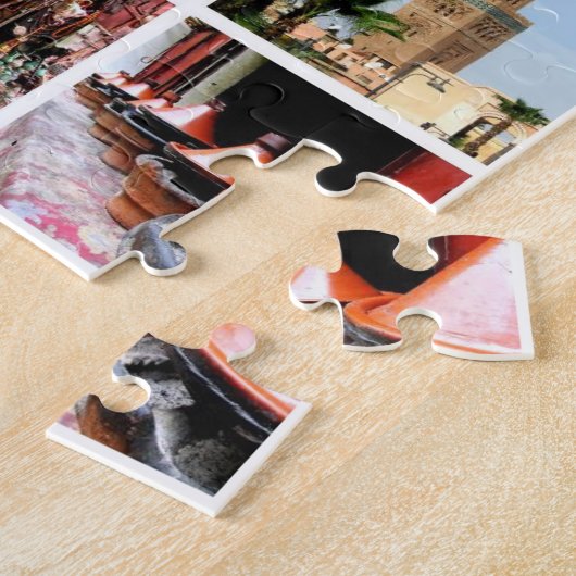 Morocco-Szenen Puzzle (Seite)