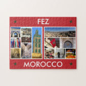 Morocco-Szenen Puzzle (Horizontal)