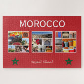 Morocco-Szenen Puzzle (Horizontal)