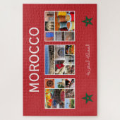 Morocco-Szenen Puzzle (Vertikal)