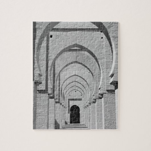 MOROCCO, Tizi, N, Test Pass Road, TIN MAL: Puzzle (Vertikal)