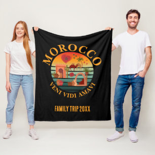 MOROCCO Veni Vidi Amavi Group Vacacation Family Fleecedecke