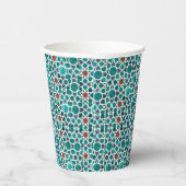 Moroccon Art Disposable Cups Pappbecher (Rechts)