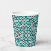 Moroccon Art Disposable Cups Pappbecher (Vorderseite)