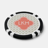 MOROKANISCHES TITELMONOGRAMM POKERCHIPS (Einzeln)