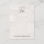 MOROKKANISCHE TILE-TEXTURE-ANGEBOT VISITENKARTE (Vorderseite)