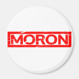 Moron Briefmarke Magnet