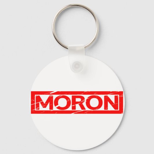 Moron Briefmarke Schlüsselanhänger (Vorderseite)