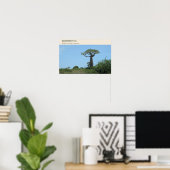 Morondava Allee der Baobabs Poster (Heimbüro)