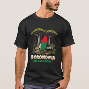 Morondava Madagaskar Reise Souvenir T-Shirt