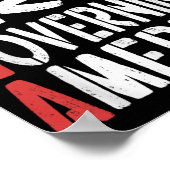 Morone regieren Amerika das sonnige T-Shirt _1 Poster (Ecke)